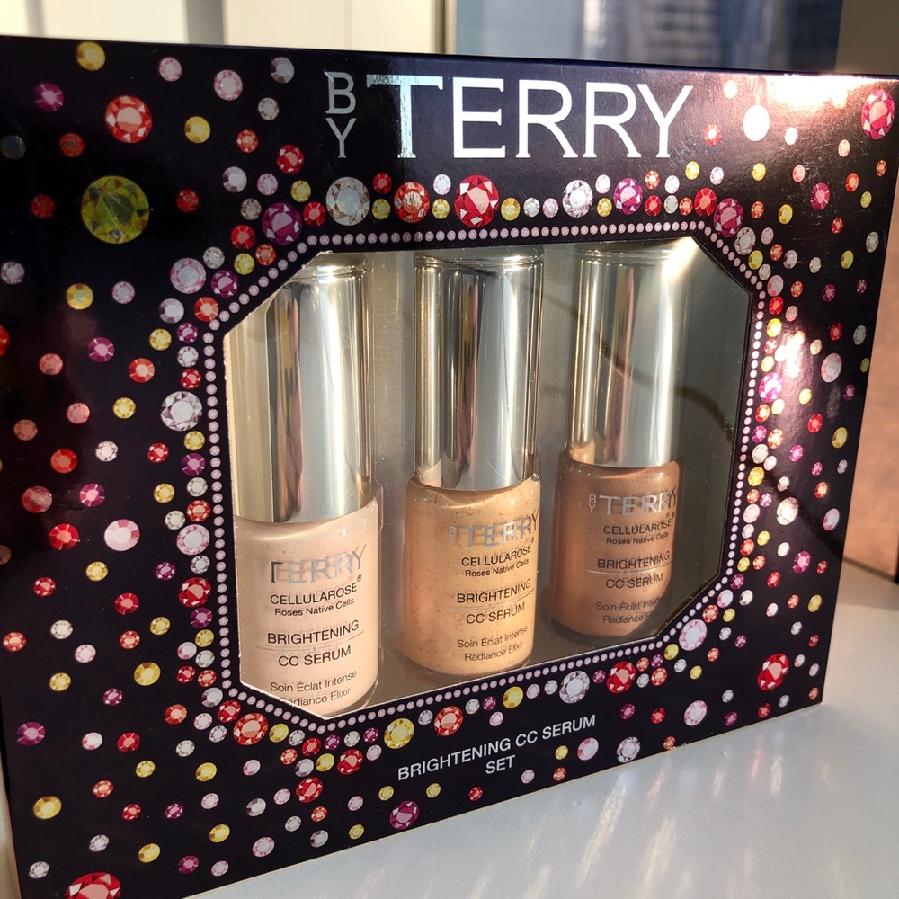 BY TERRY Gem Glow Brightening CC Serum Set NWT